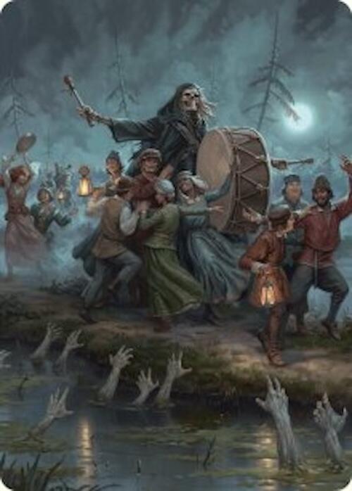 Blasphemous Edict Art Card (35/54) [Foundations Art Series] | Spectrum Games