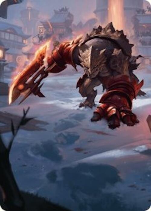 Searslicer Goblin Art Card (39/54) [Foundations Art Series] | Spectrum Games