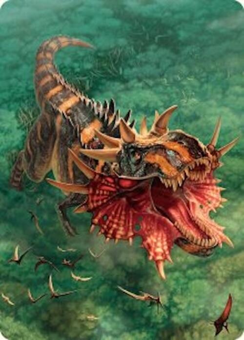 Gigantosaurus Art Card (53/54) [Foundations Art Series] | Spectrum Games