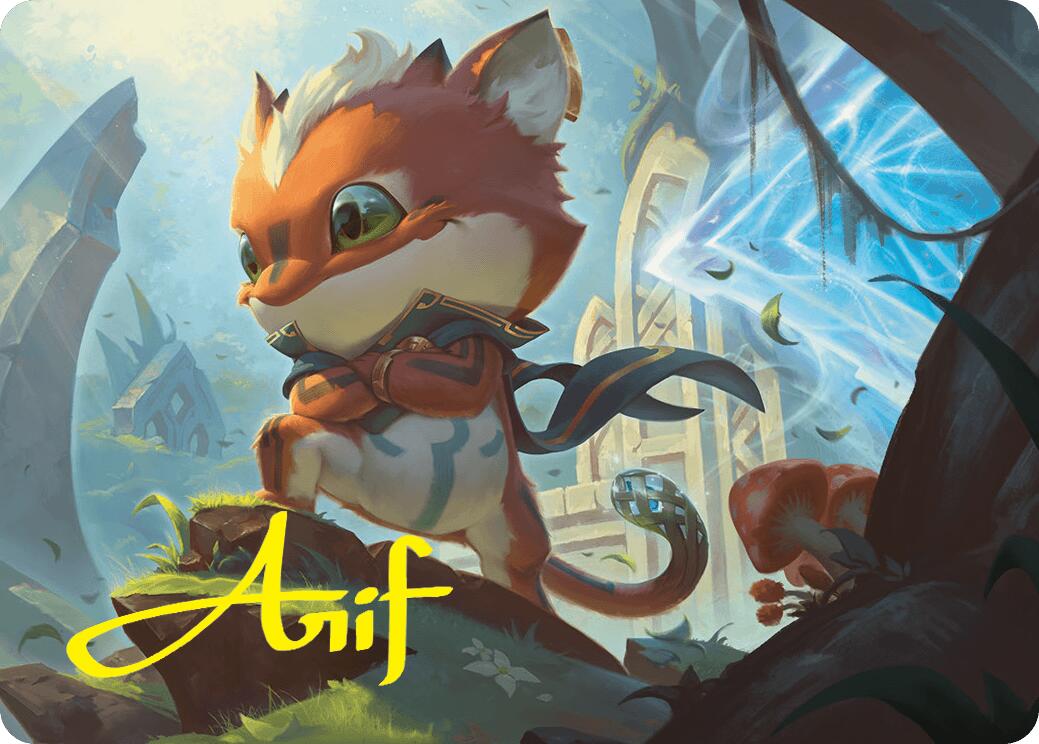 Loot, Exuberant Explorer Art Card (12/54) (Gold-Stamped Signature) [Foundations Art Series] | Spectrum Games