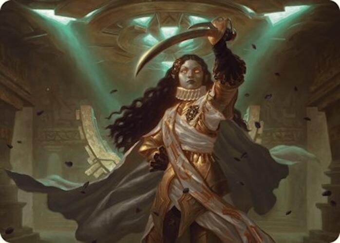 Elenda, Saint of Dusk Art Card (15/54) [Foundations Art Series] | Spectrum Games