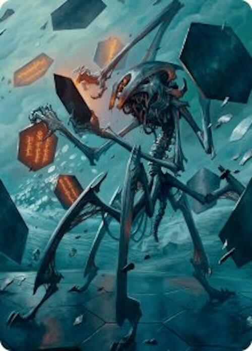 Scrawling Crawler Art Card (50/54) [Foundations Art Series] | Spectrum Games