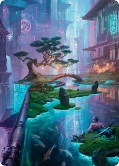 Island Art Card (22/54) [Foundations Art Series] | Spectrum Games