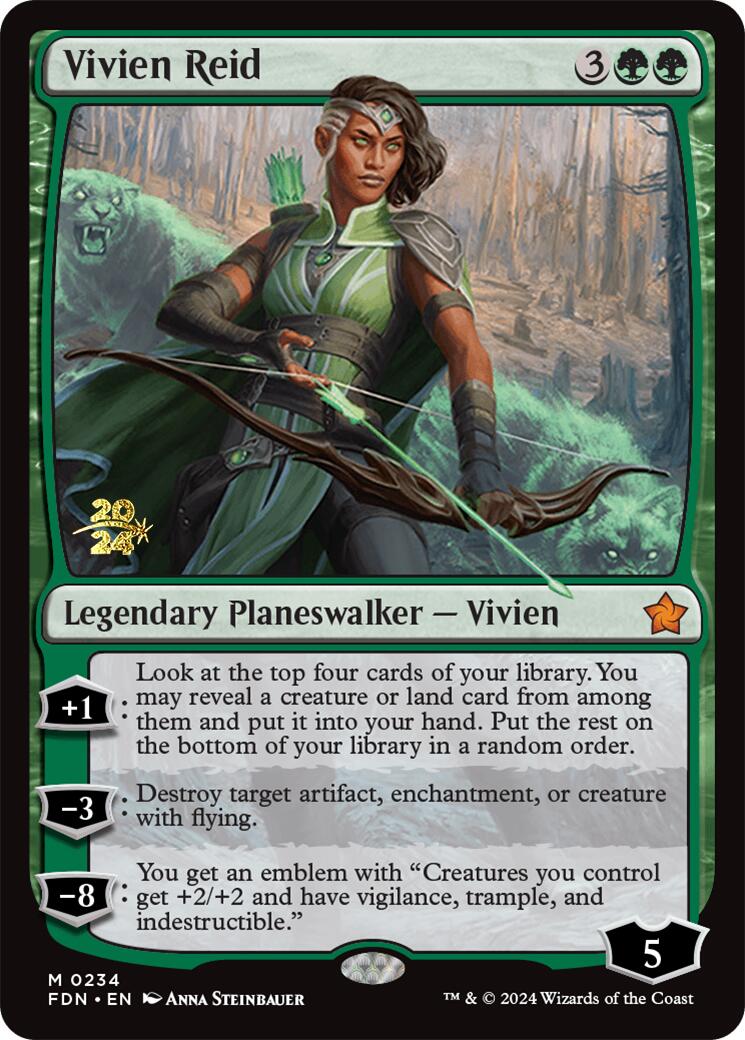 Vivien Reid [Foundations Prerelease Promos] | Spectrum Games