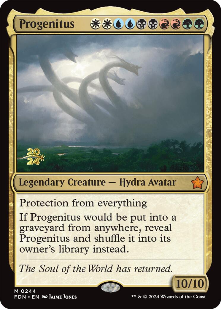 Progenitus [Foundations Prerelease Promos] | Spectrum Games