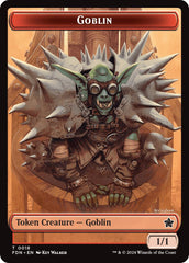 Drake // Goblin Doubled-Sided Token [Foundations Tokens] | Spectrum Games