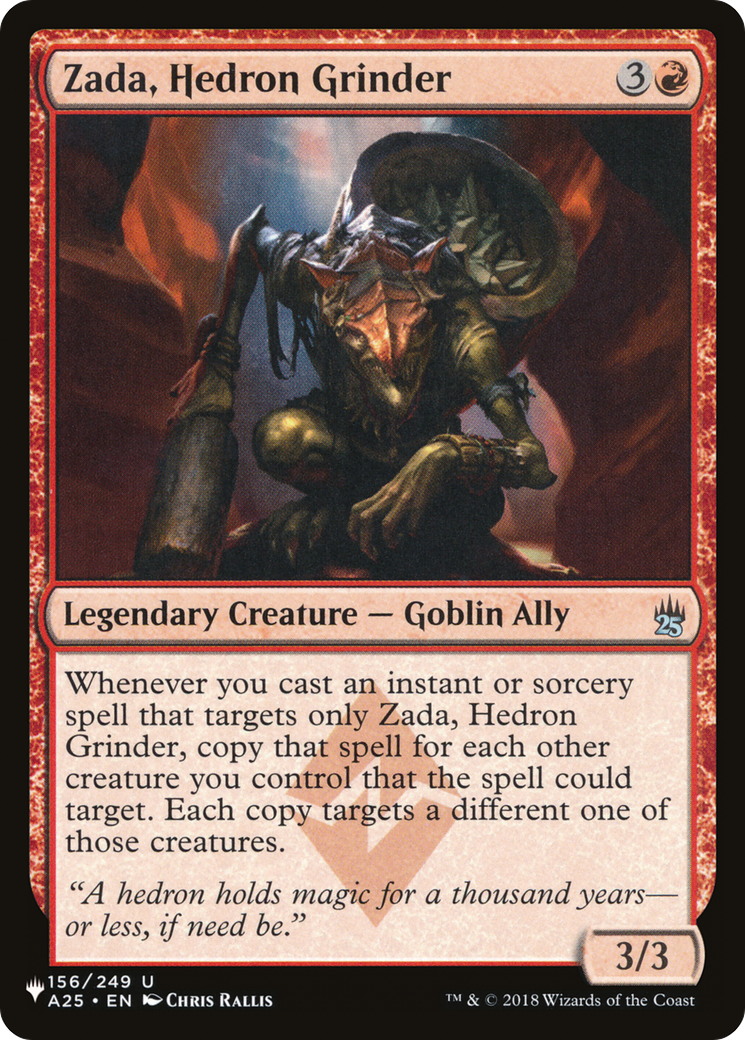 Zada, Hedron Grinder [The List Reprints] | Spectrum Games