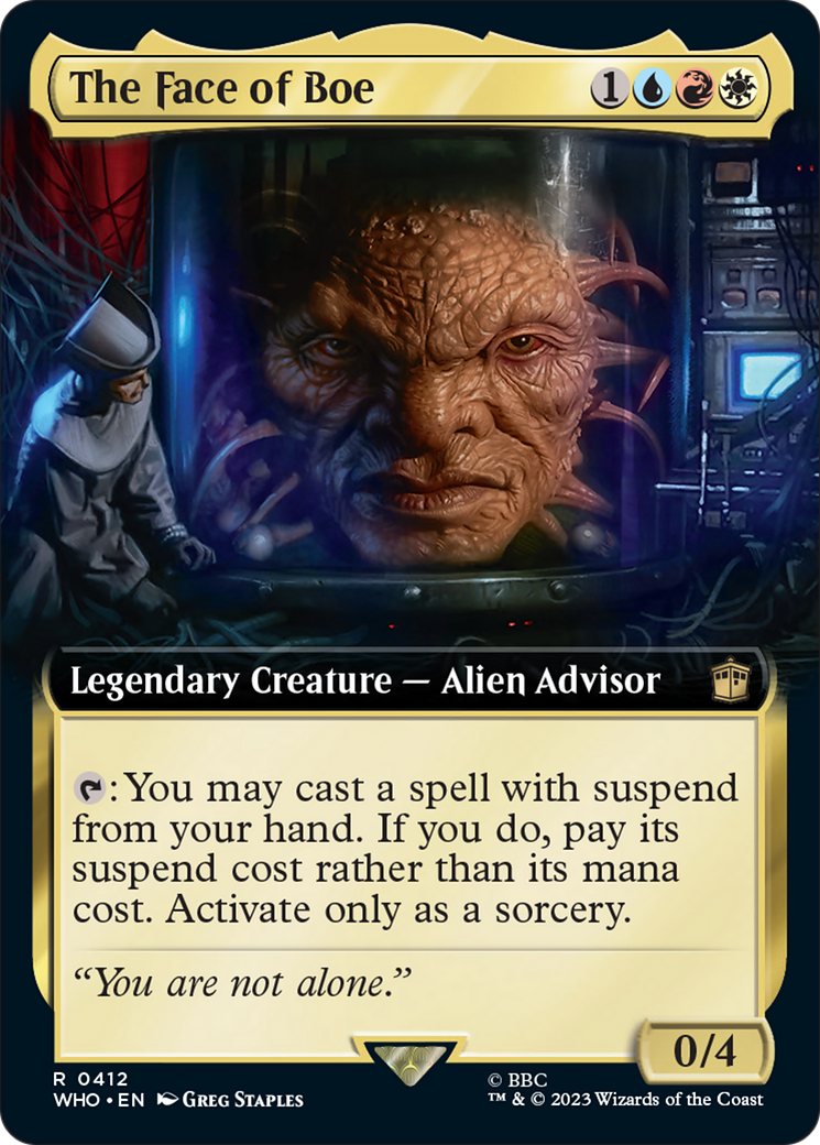 The Face of Boe (Extended Art) [Doctor Who] | Spectrum Games