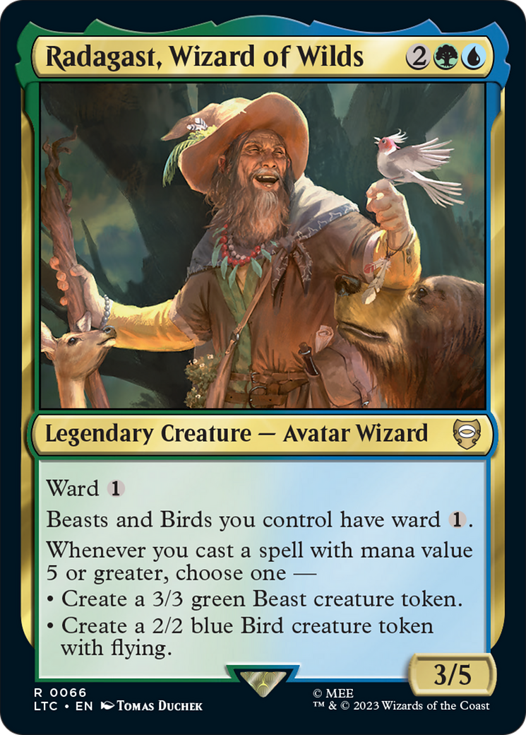 Radagast, Wizard of Wilds [The Lord of the Rings: Tales of Middle-Earth Commander] | Spectrum Games