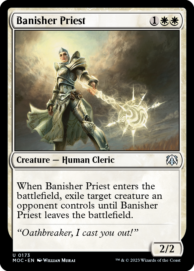 Banisher Priest [March of the Machine Commander] | Spectrum Games