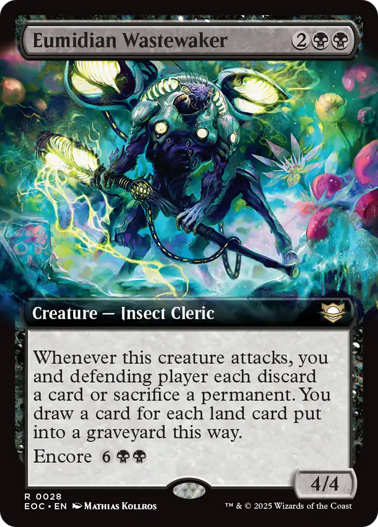 Eumidian Wastewaker (Extended Art) [Edge of Eternities Commander] | Spectrum Games