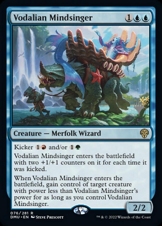 Vodalian Mindsinger (Promo Pack) [Dominaria United Promos] | Spectrum Games