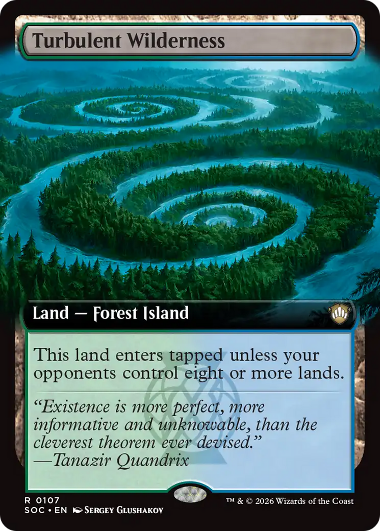 Turbulent Wilderness (Extended Art) [Secrets of Strixhaven Commander] | Spectrum Games