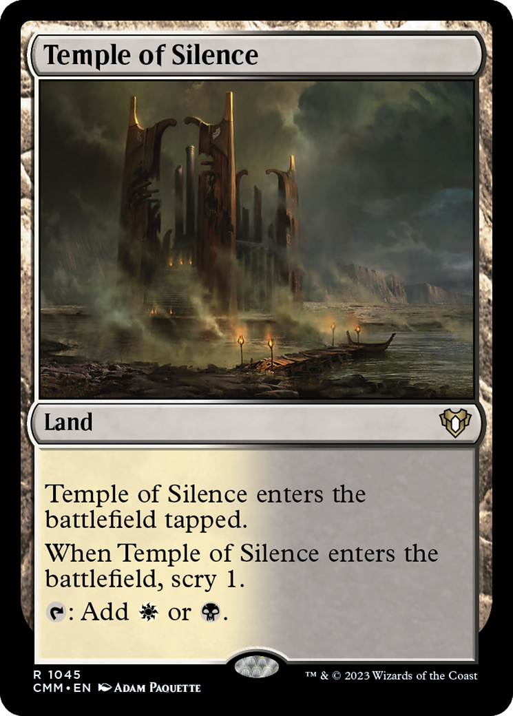 Temple of Silence [Commander Masters] | Spectrum Games