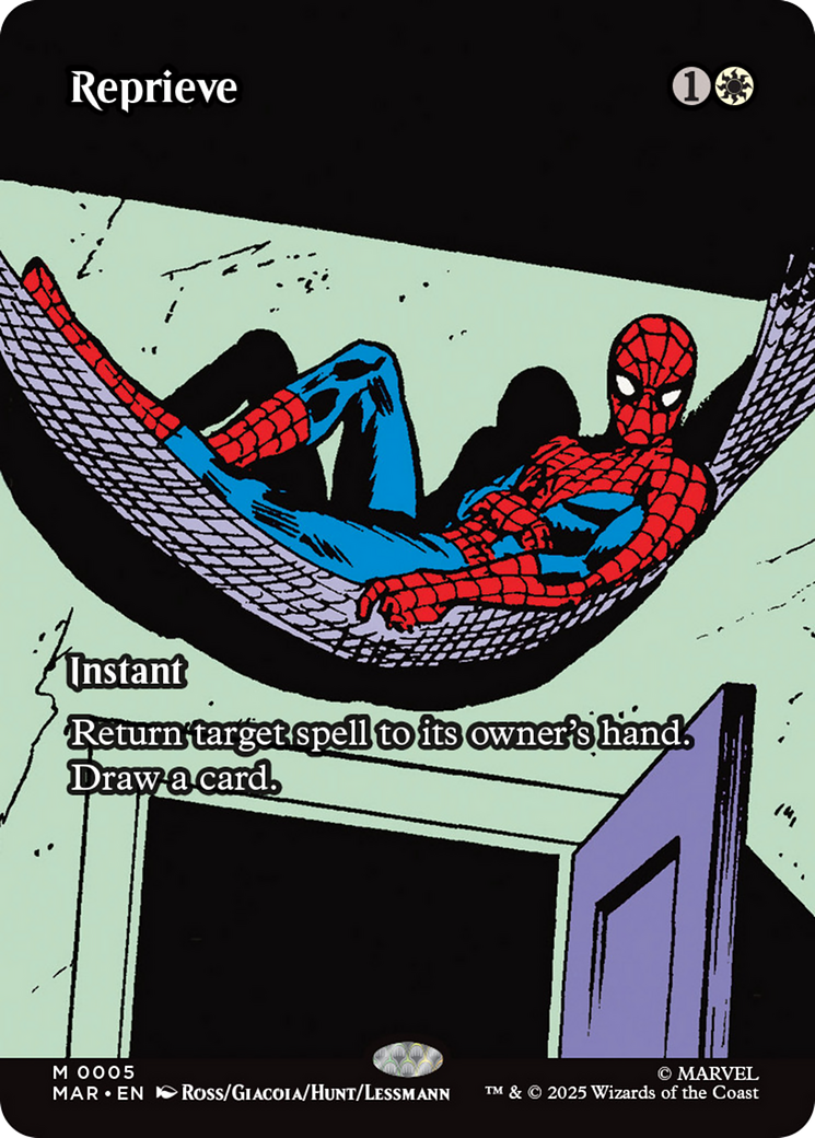 Reprieve (Borderless) [Marvel's Spider-Man: Eternal-Legal] | Spectrum Games