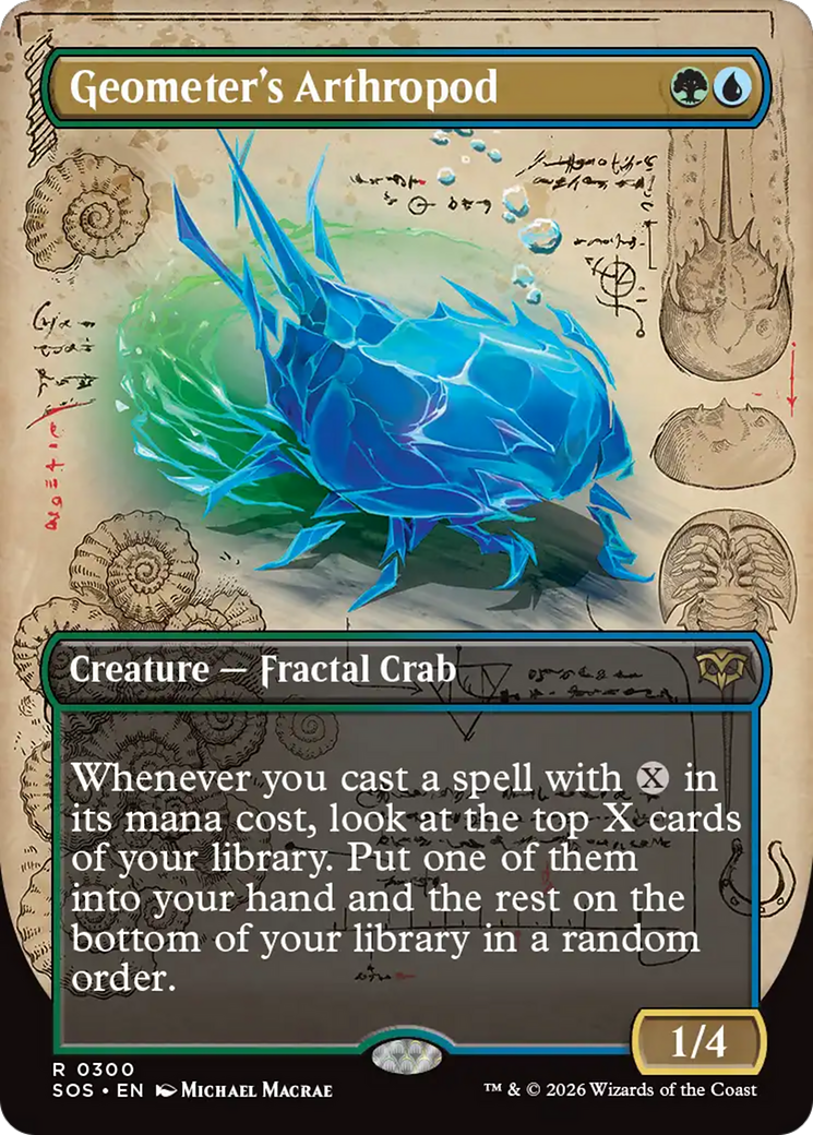 Geometer's Arthropod (Borderless) [Secrets of Strixhaven] | Spectrum Games