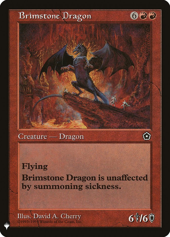 Brimstone Dragon [Mystery Booster] | Spectrum Games