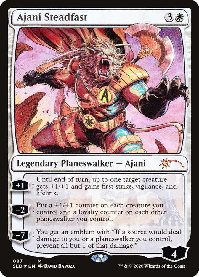 Ajani Steadfast [Secret Lair Drop Series] | Spectrum Games