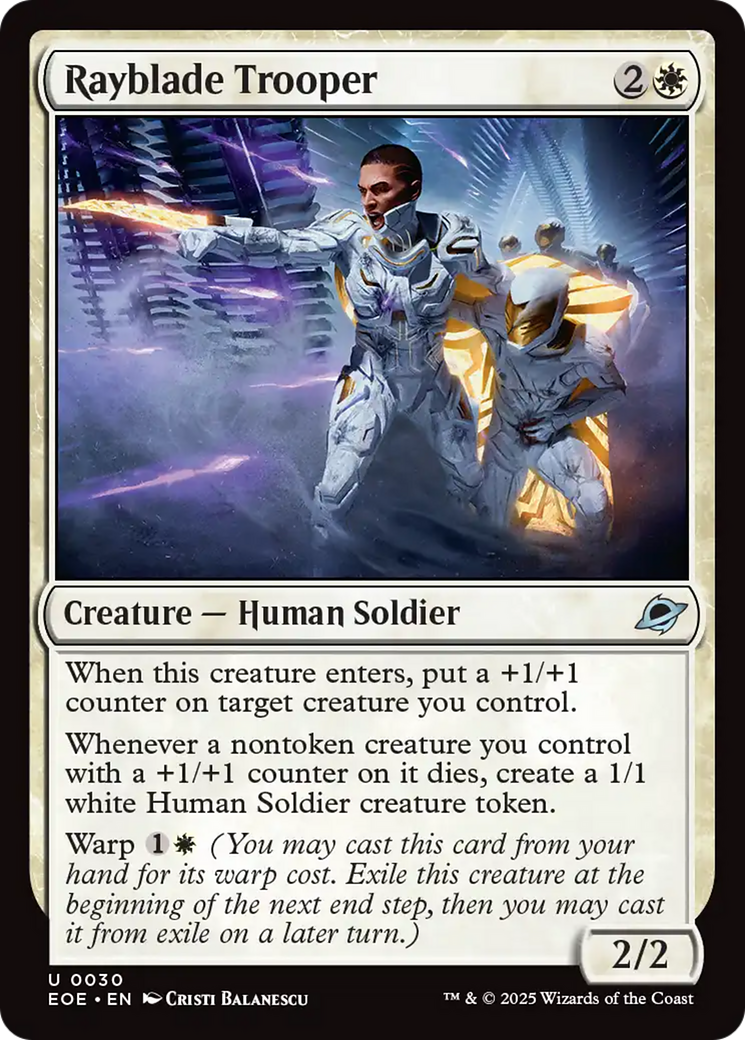 Rayblade Trooper [Edge of Eternities] | Spectrum Games