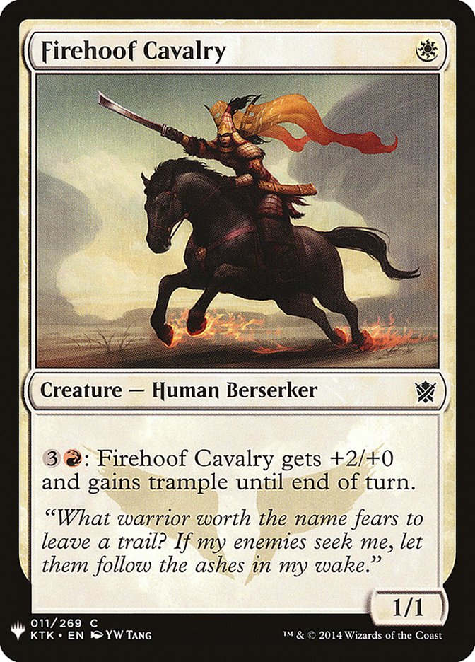Firehoof Cavalry [Mystery Booster] | Spectrum Games