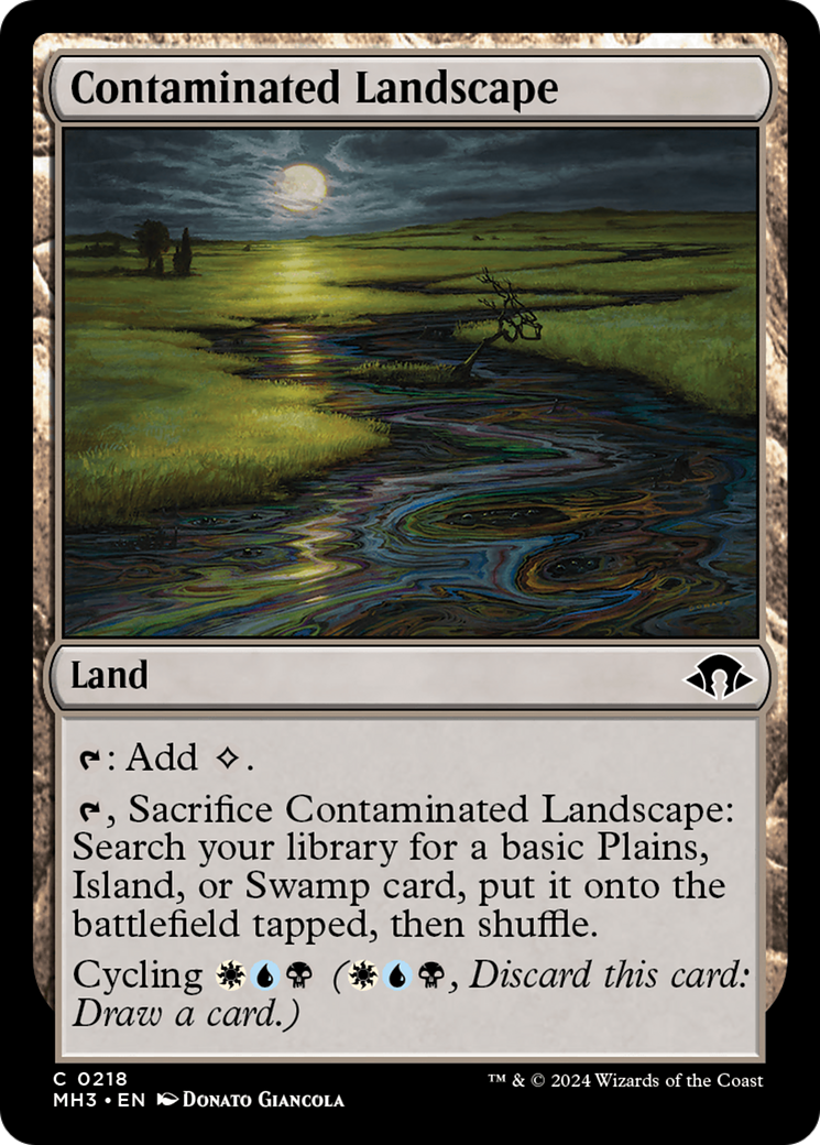 Contaminated Landscape [Modern Horizons 3] | Spectrum Games