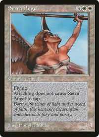 Serra Angel (Oversized) [Oversize Cards] | Spectrum Games