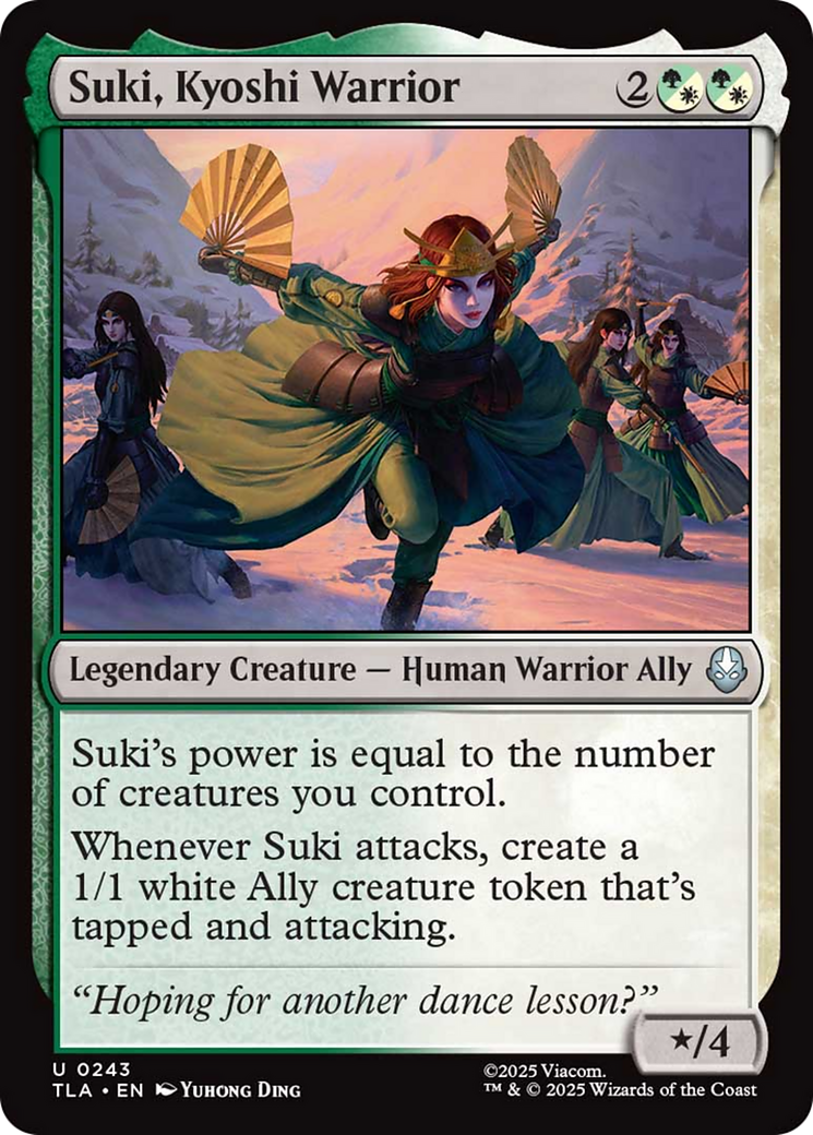 Suki, Kyoshi Warrior [Avatar: The Last Airbender] | Spectrum Games