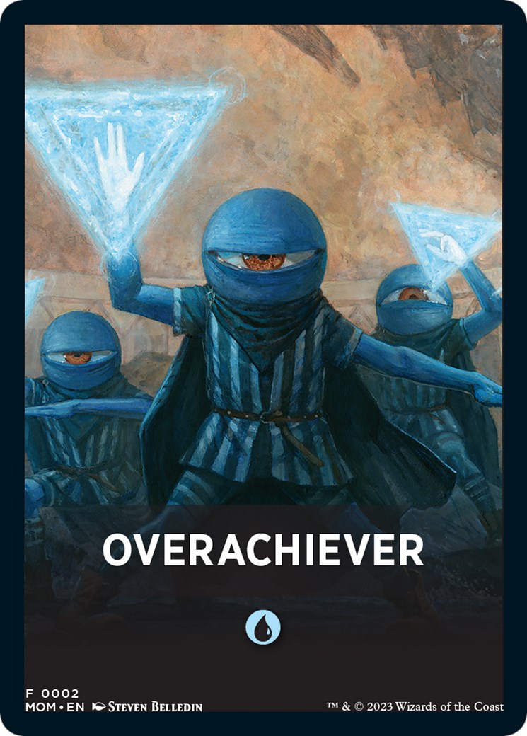 Overachiever Theme Card [March of the Machine Tokens] | Spectrum Games