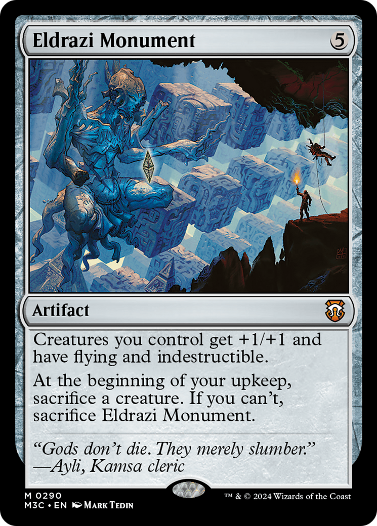 Eldrazi Monument (Ripple Foil) [Modern Horizons 3 Commander] | Spectrum Games