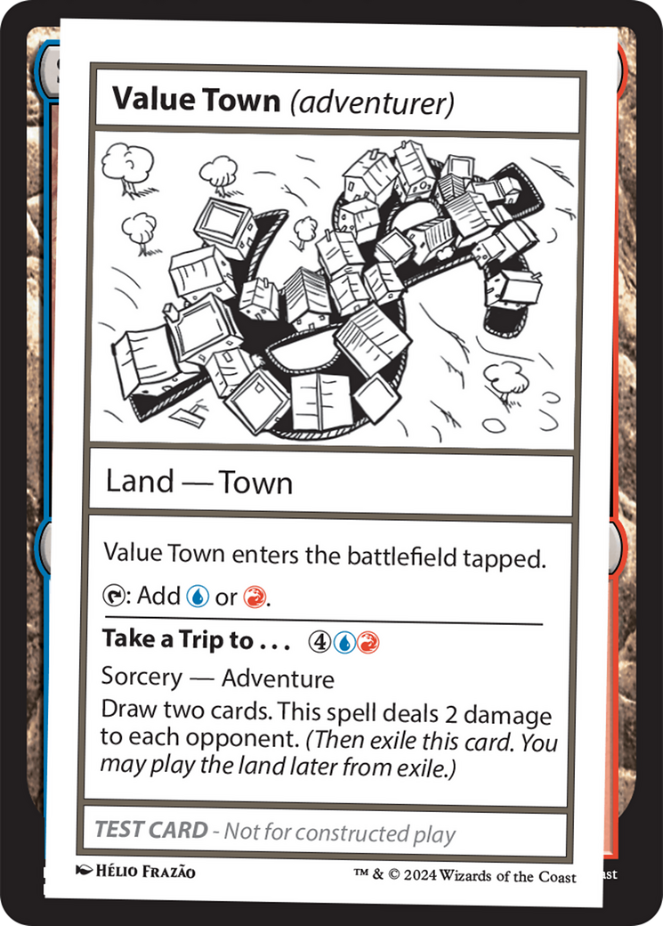 Value Town (adventurer) [Mystery Booster 2 Playtest Cards] | Spectrum Games