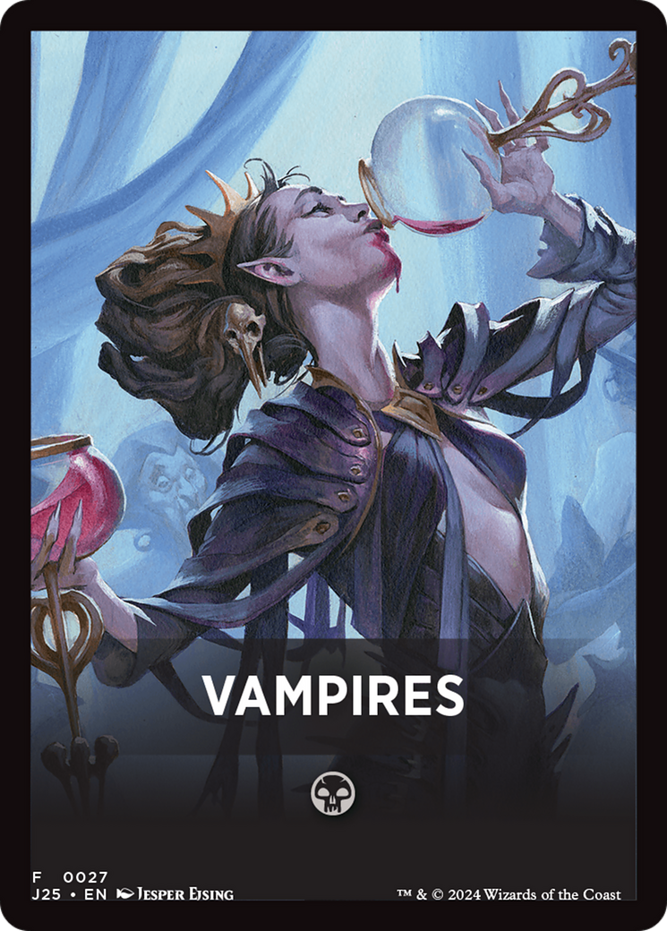 Vampires Theme Card [Foundations Jumpstart Front Cards] | Spectrum Games