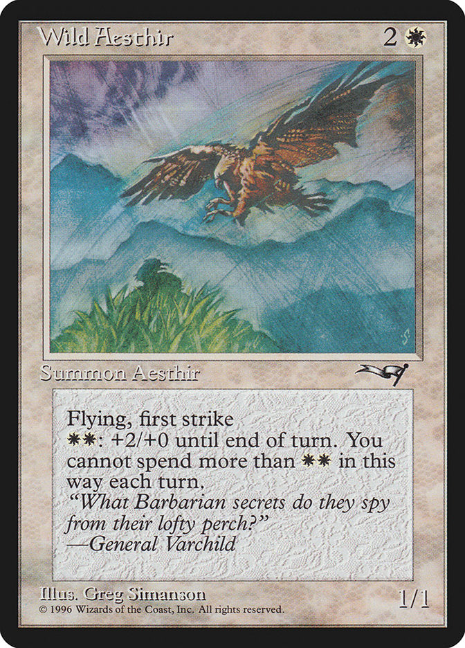 Wild Aesthir (Mountain Background) [Alliances] | Spectrum Games