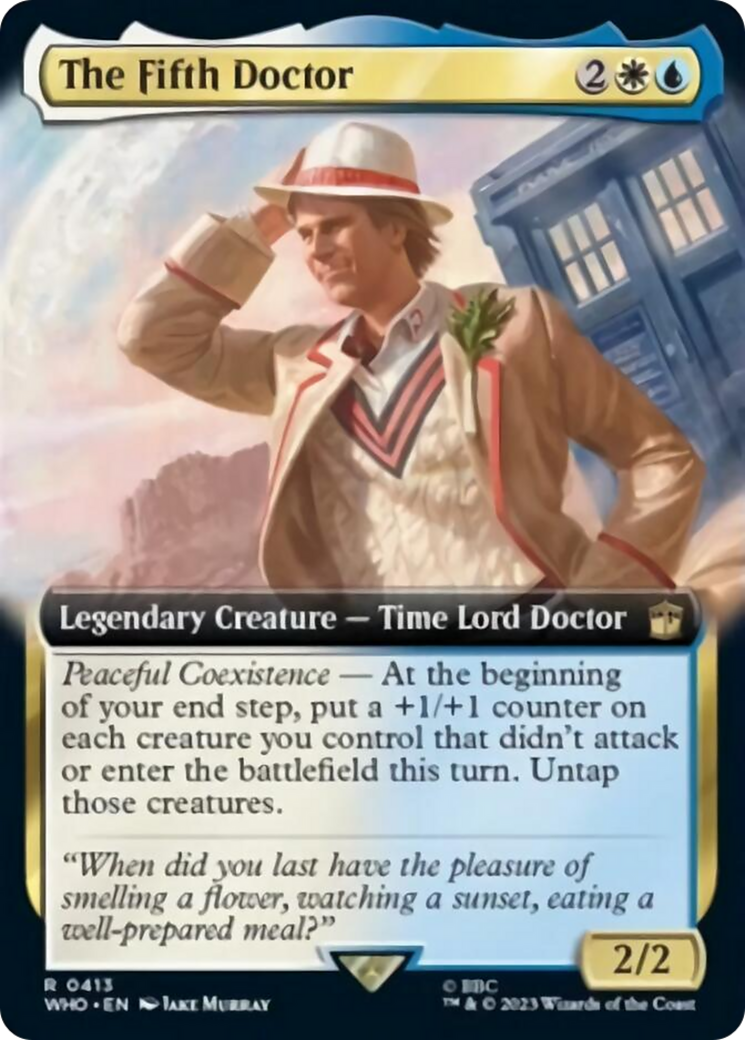 The Fifth Doctor (Extended Art) [Doctor Who] | Spectrum Games