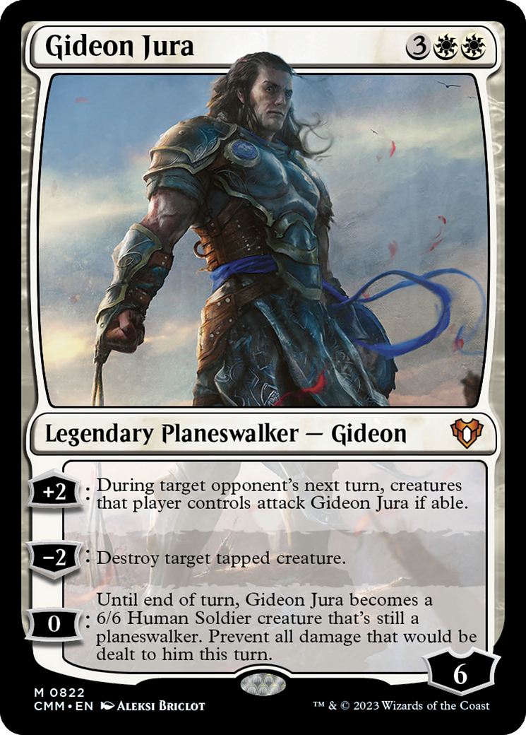 Gideon Jura [Commander Masters] | Spectrum Games