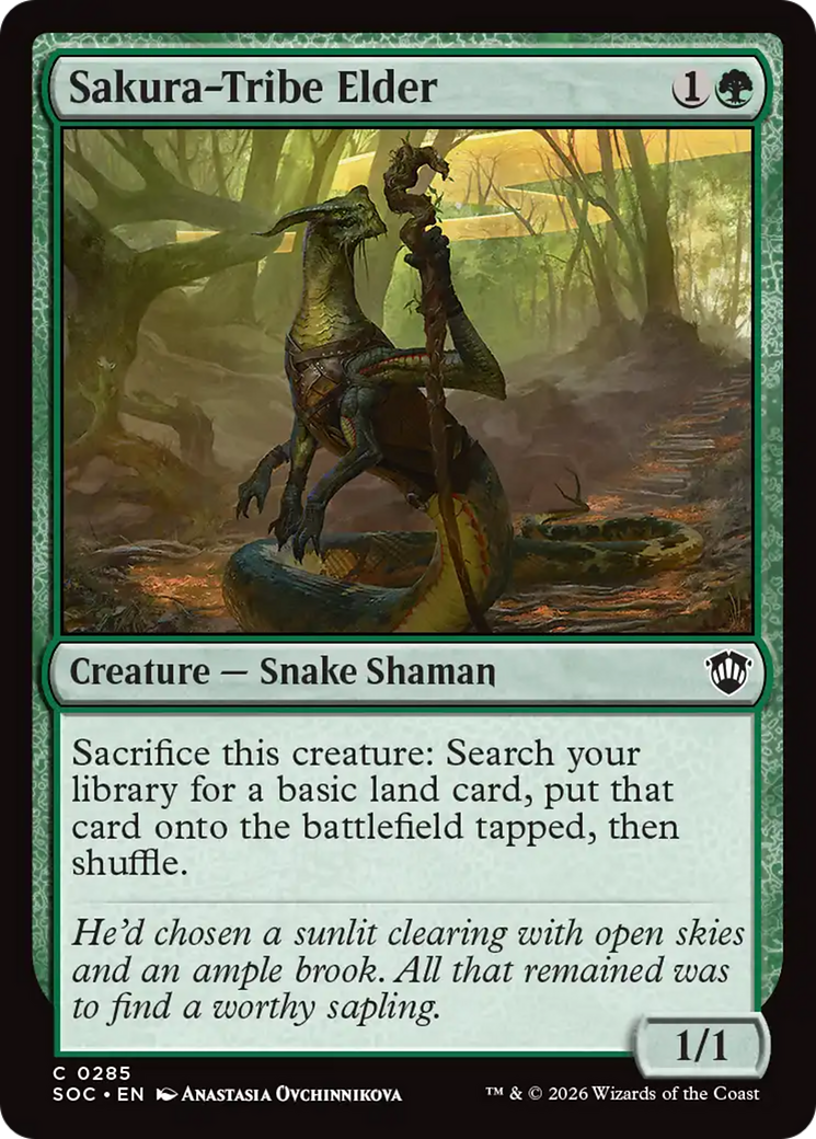 Sakura-Tribe Elder [Secrets of Strixhaven Commander] | Spectrum Games
