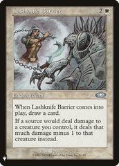 Lashknife Barrier [Mystery Booster] | Spectrum Games