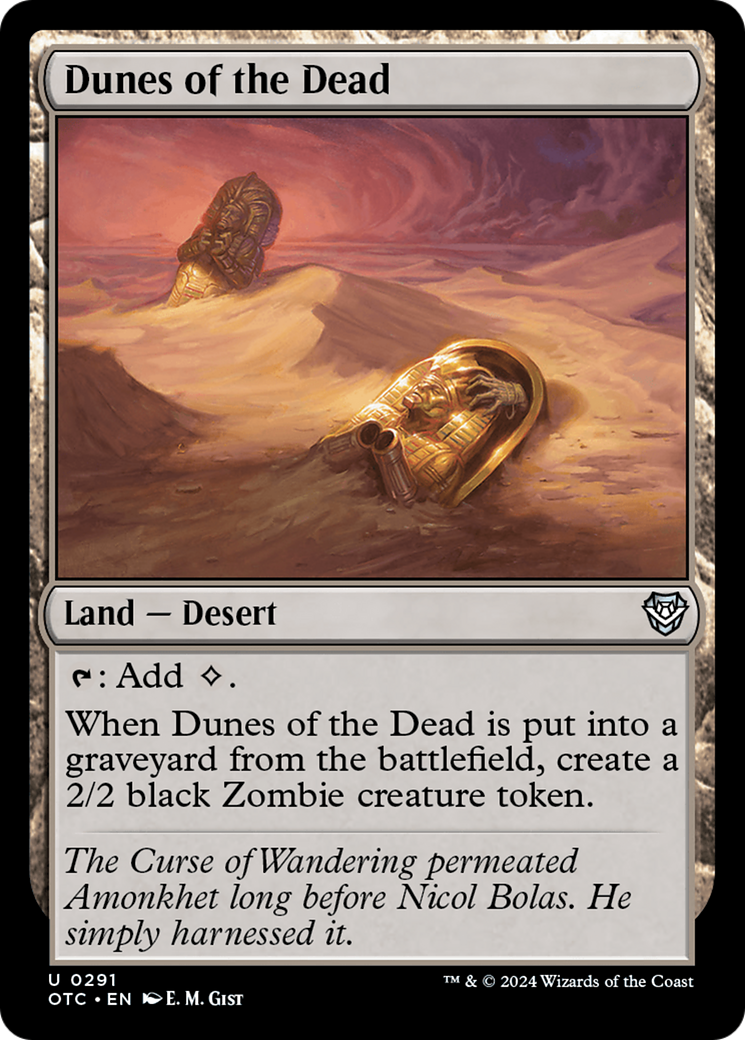 Dunes of the Dead [Outlaws of Thunder Junction Commander] | Spectrum Games