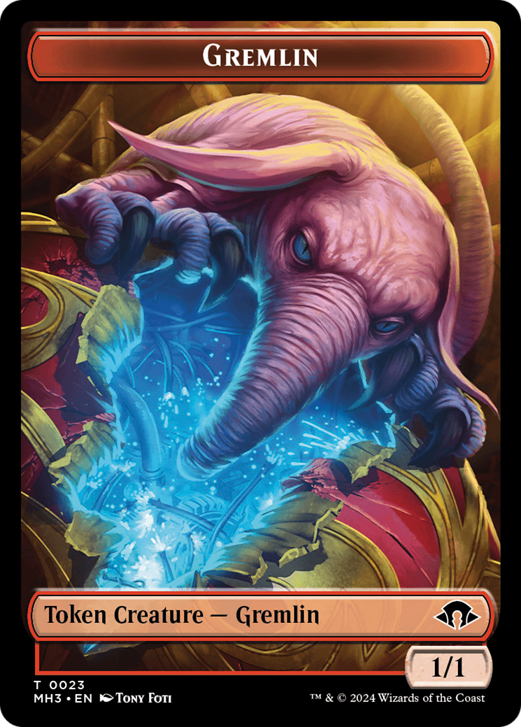 Gremlin Token [Modern Horizons 3 Tokens] | Spectrum Games