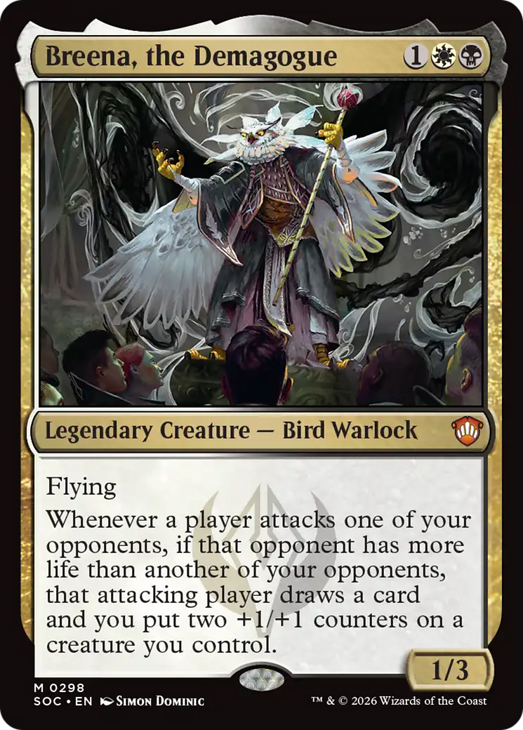 Breena, the Demagogue [Secrets of Strixhaven Commander] | Spectrum Games
