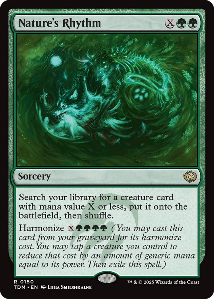 Nature's Rhythm [Tarkir: Dragonstorm] | Spectrum Games