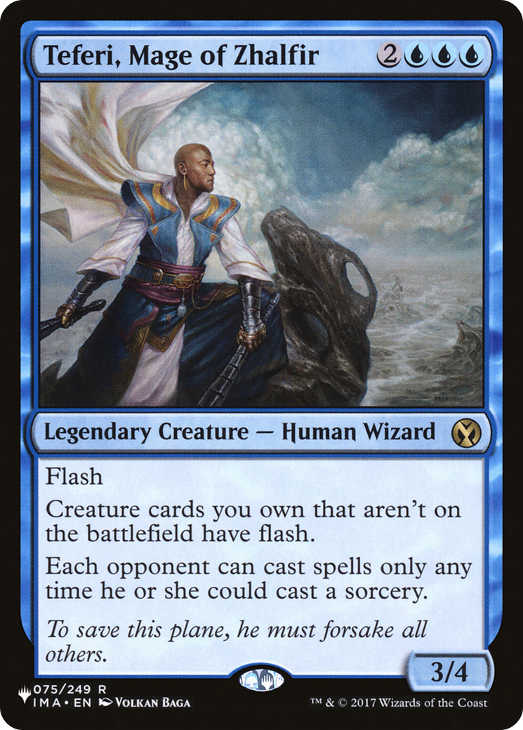 Teferi, Mage of Zhalfir [The List Reprints] | Spectrum Games