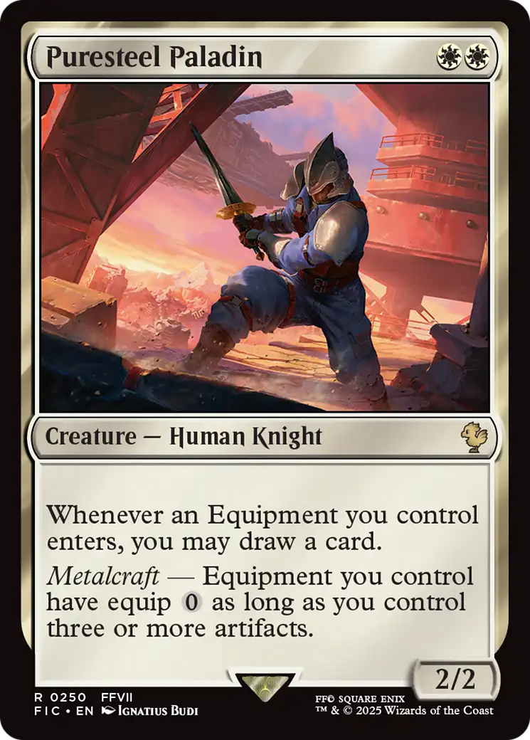 Puresteel Paladin [FINAL FANTASY Commander] | Spectrum Games