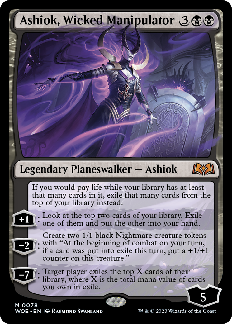 Ashiok, Wicked Manipulator [Wilds of Eldraine] | Spectrum Games