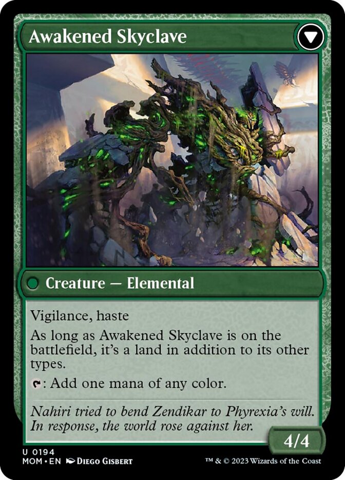 Invasion of Zendikar // Awakened Skyclave [March of the Machine] | Spectrum Games