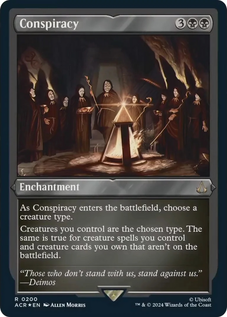Conspiracy (Foil Etched) [Assassin's Creed] | Spectrum Games