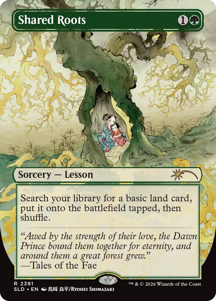 Shared Roots [Secret Lair Drop Series] | Spectrum Games