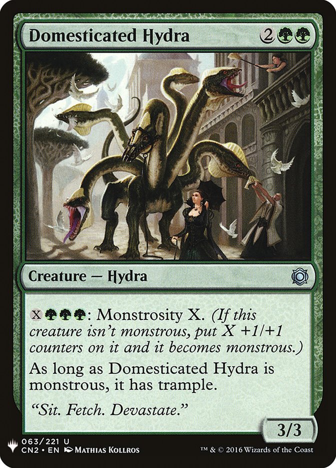Domesticated Hydra [Mystery Booster] | Spectrum Games