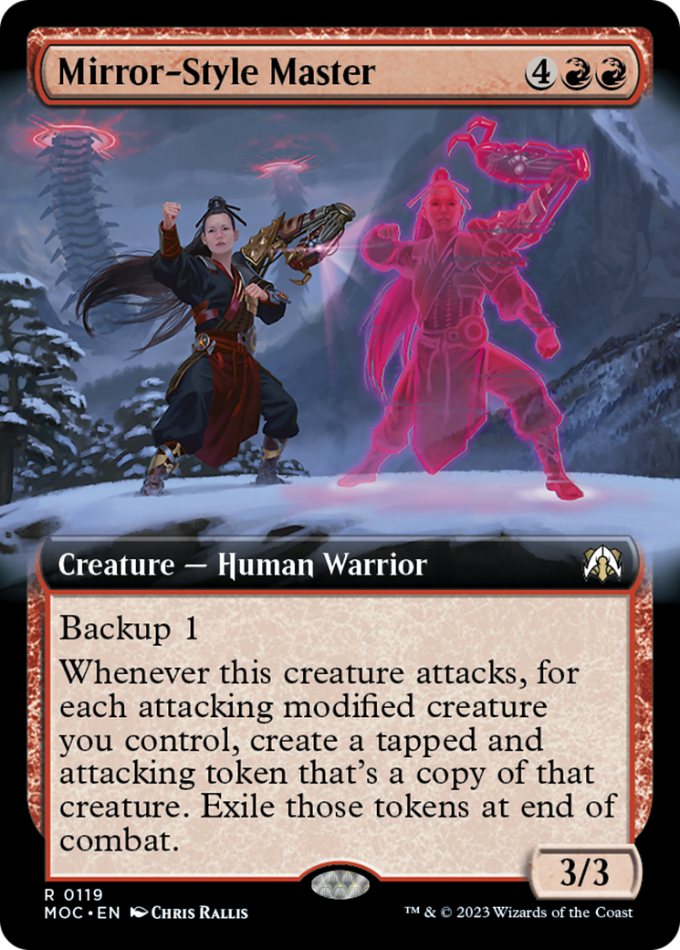 Mirror-Style Master (Extended Art) [March of the Machine Commander] | Spectrum Games