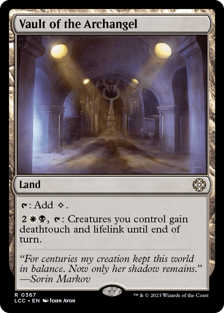 Vault of the Archangel [The Lost Caverns of Ixalan Commander] | Spectrum Games