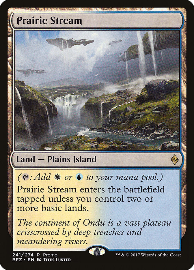 Prairie Stream (Promo) [Standard Showdown Promos] | Spectrum Games